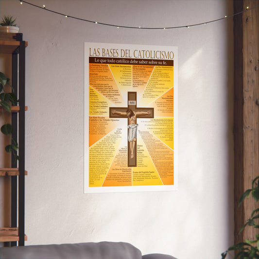 Póster Las bases del catolicismo